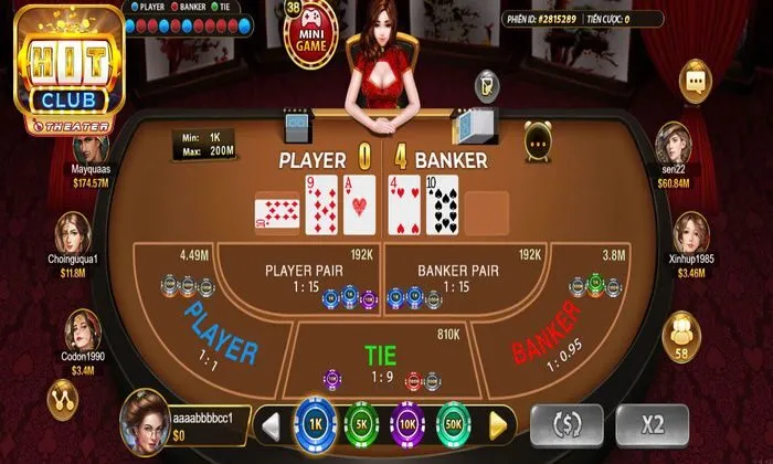 Luật chơi Baccarat chi tiết nhất tại Hitclub