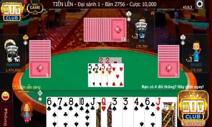 Điểm cộng nổi bật của game chắn tại Hitclub