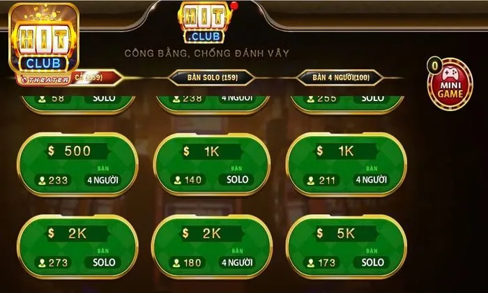 Cách chơi mậu binh online