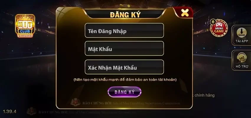 Trang chủ 15 Những bước người chơi cần thực hiện khi đăng ký Hitclub